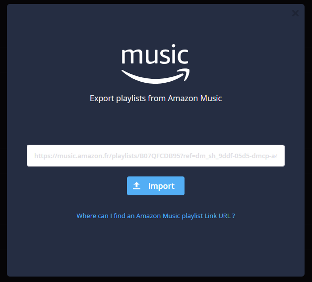 How to export Amazon Music playlist - Soundiiz Blog