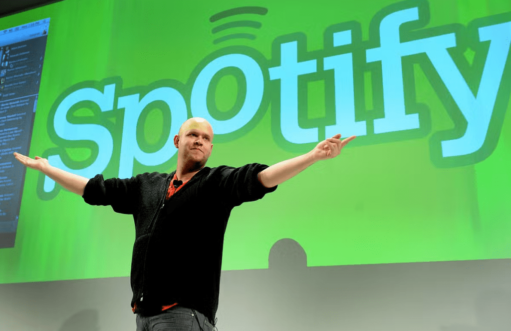 Daniel Ek and Martin Lorentzon