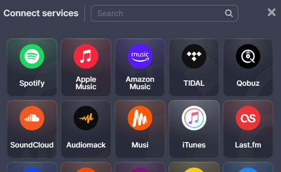 Import playlists to Spotify