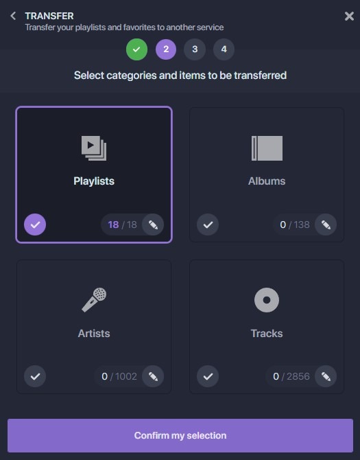 Transfer playlists and data from Apple Music to Deezer