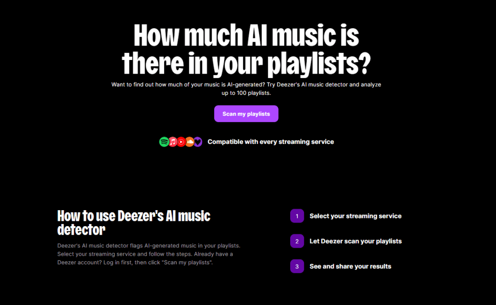 How can you tell if music is AI-generated?
