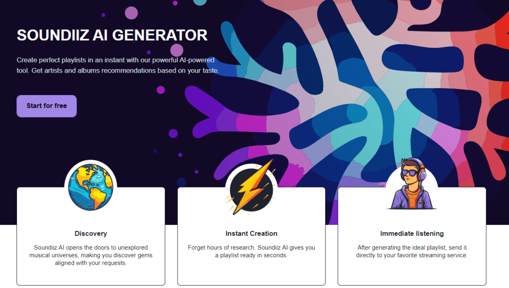 Create a link that generates a playlist across all streaming platforms